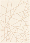 Carpette Sadie Abstract champagne taupe - 7 pi 10 pox 10 pi 2 po