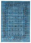 Carpette Awena bleue 5 pi 3 po x 7 pi 7 po