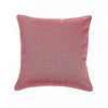 Coussin résistant à l’eau pour l’extérieur orné de pentagones rouges - ensemble de 2