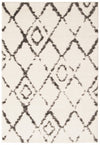 Carpette à poil long Serafina ivoire 3 pi 11 po x 6 pi 0 po