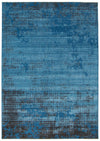 Carpette Janaki bleue 6 pi 7 po x 9 pi 6 po