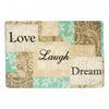 Napperon Eva « Love Laugh Dream » 12 x 18 - ensemble de 12