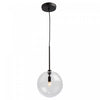 Luminaire suspendu Pinpoint noir à 1 ampoule