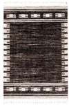 Carpette Vera Harmony noire - 5 pi 2 po x 7 pi 5 po