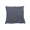 Coussin bleu marine en chambray avec fermeture à glissière - ensemble de 2 coussins
