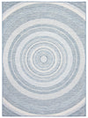 Carpette Neisha Modern bleue 6 pi 7 po x 9 pi 6 po