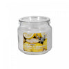 Pot parfumé de 11 oz à arôme d’agrumes au gingembre avec couvercle en PVC - ensemble de 2 bougies