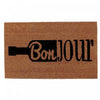 Paillasson en fibre de coco « Bonjour Vin »
