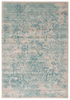 Carpette Corinne turquoise 5 pi 3 po x 7 pi 7 po