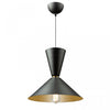 Grand luminaire suspendu Tempo à 1 ampoule