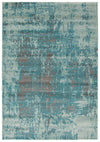 Carpette Mariam turquoise 6 pi 7 po x 9 pi 6 po