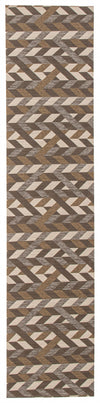 Carpette Bellezza brun foncé 2 pi 2 po x 30 pi 0 po