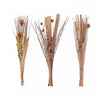 Bouquets floraux séchés divers de 120 cm - ensemble de 3 fleurs artificielles