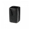Gobelet pour salle de bain noir granite en céramique - ensemble de 2 accessoires pour salle de bain