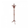 Portemanteau Kathy en bois de couleur acajou