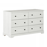 Commode Hazen à 6 tiroirs - pin blanc