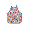 Tablier avec poche orné d’un motif d’inspiration florale - ensemble de 2 pièces