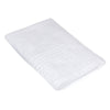 Serviette de bain nattée blanche 30 x 60 - ensemble de 2 serviettes
