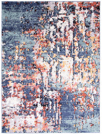 Carpette Paloma Vintage bleue - 6 pi 7 po x 9 pi 6 po