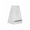 Essuie-mains brodé luxueux 16 x 27 blanc - ensemble de 6 serviettes