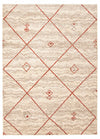 Tapis Grande Ivoire / Rouge 6pi 7 po X 9pi 6po
