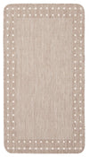 Carpette Clementine brun clair - 2 pi 2 po x 3 pi 11 po