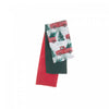 Ensemble de 3 linges à vaisselle à motif de camion rouge et d’arbre - ensemble de 2 paquets de linge pour la cuisine