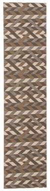 Carpette Bellezza brun foncé 2 pi 2 po x 20 pi 0 po