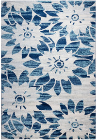 Carpette Roma Sun bleue 5 x 8