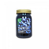 Chandelle de 9,2 oz à arôme de bleuets sauvages dans un pot Mason électroplaqué - ensemble de 2