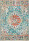 Carpette Sav Royal turquoise 3x 5