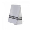 Essuie-mains blanche 16 x 27 de luxe - ensemble de 6 serviettes
