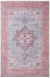 Carpette Ophelia bleue 5 pi 3 po x 8 pi 0 po