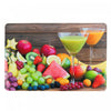 Napperon en plastique avec une image de cocktails aux fruits - ensemble de 12