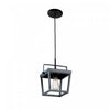 Luminaire suspendu I Carriage noir à 1 ampoule