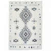 Carpette Lola Diamond grise 7 x 10