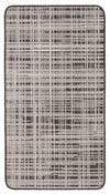 Carpette Panthea noire - 2 pi 2 po x 3 pi 11 po