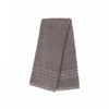 Essuie-mains natté gris clair 16 x 27 - ensemble de 6 serviettes