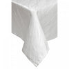 Nappe d'aspect marbre blanc 54 po x 72 po en LurexMC