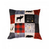 Coussin à DEL « Adventure Awaits » 18 x 18 en velours - ensemble de 2 coussins