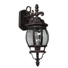 Applique murale IV Classico noire à 1 ampoule pour l'extérieur