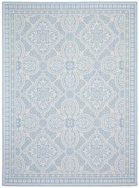 Carpette Neisha Traditional bleu clair 6 pi 7 po x 9 pi 6 po