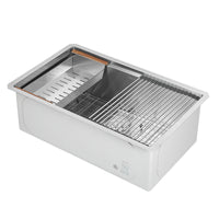 Évier de cuisine poste de travail sous plan Ancona de 30 po - AN-3372