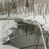 Œuvre d’art murale Giant Art « In The Deep Woods » 72 x 72