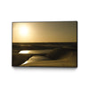Œuvre d'art murale sur toile encadrée noire « Golden Sunset » 36 x 24