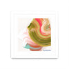 Œuvre d’art murale encadrée blanche et mate « Night On The Town » 30 x 30