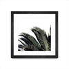 Œuvre d’art murale encadrée noire et mate « Cape Storm » 30 x 30