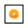 Œuvre d’art murale encadrée noire et mate « Citrus Cultivar » 36 x 36