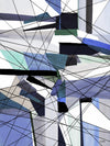 Œuvre d’art murale Giant Art « Shipandsails » 72 x 54