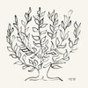 Œuvre d’art murale Giant Art « L'arbre Platane » 54 x 54